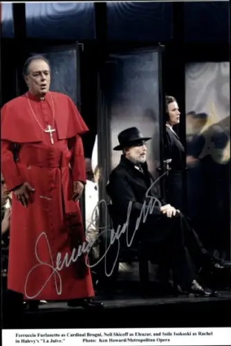 Foto Opernsänger Ferruccio Furlanetto, Portrait, Autogramm