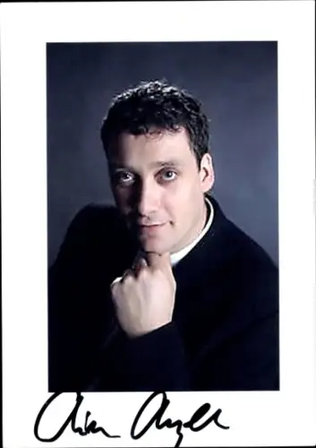 Foto Opernsänger Ain Anger, Portrait, Autogramm
