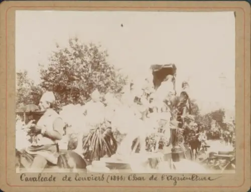 Foto Louviers Eure, Cavalcade, Char de l'Agriculture