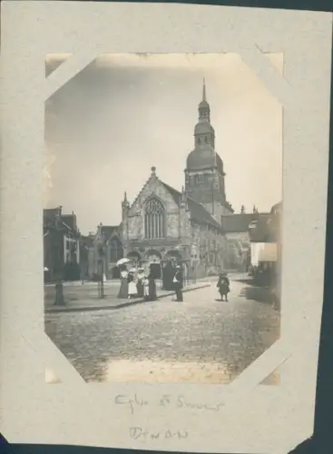 Foto Dinan Côtes-d’Armor, Platz, Kirche