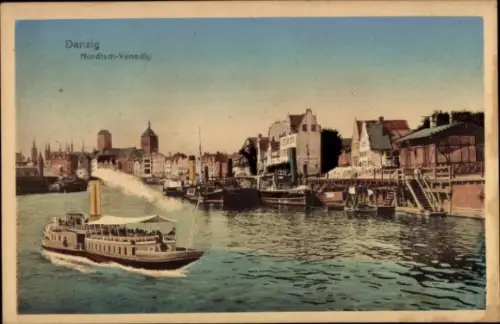 Ak Gdańsk Danzig, Nordisch-Venedig