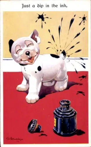 Künstler PC Dog Bonzo, Just a dip in the ink