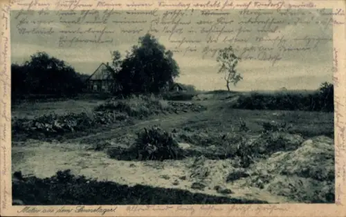 Ak Schloss Neuhaus Paderborn in Westfalen, Sennelager, Truppenübungsplatz Senne, Motiv