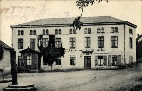Ak Staucha Stauchitz Sachsen, Gasthof Staucha