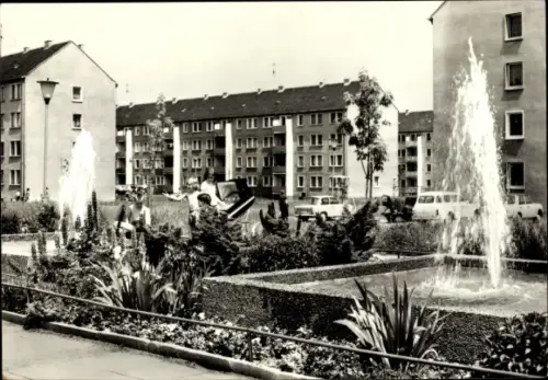 Ak Riesa an der Elbe Sachsen, Neubauten an der Greifswalder Straße