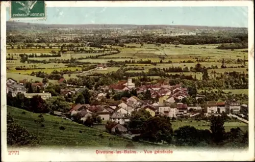 Ak Divonne les Bains Ain, Gesamtansicht