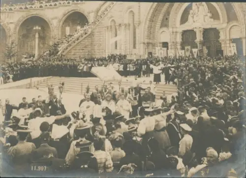 Foto Lourdes Hautes Pyrénées, Prozession