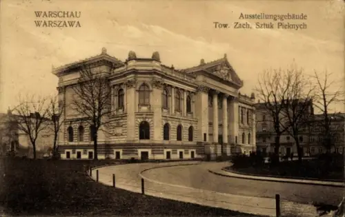 Ak Warszawa Warschau Polen, Ausstellungsgebäude