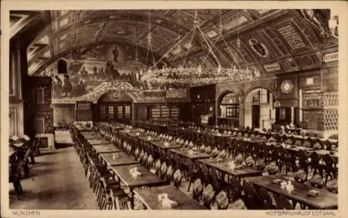 Ak München, Hofbräuhaus Festsaal