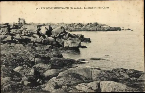 Ak Perros Ploumanac’h Cotes d'Armor, Les Rochers, Le Chaos