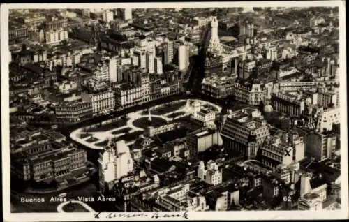 Ak Buenos Aires Argentinien, vista aerea, parc