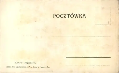 Ak Polen, Jesuitenkirche