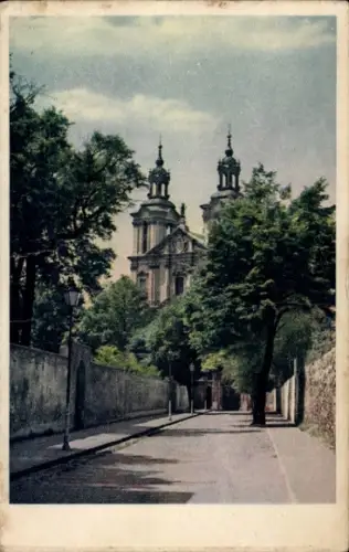 Ak Kraków Krakau Polen, Paulinerkirche auf der Skalka