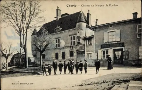 Ak Charly Rhône, Chateau du Marquis de Foudras