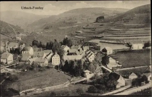Ak Fouday Breusch Urbach Elsass Bas Rhin, Totalansicht