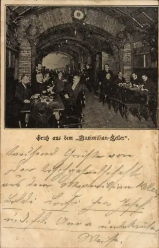 Ak Wien 1 Innere Stadt, Maximilian Keller, Innenansicht