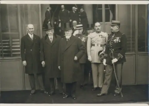 Foto Paris, Reception du Jour de l'An a l'Elysee, Paul Doumer, President du Senat