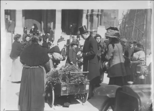 Foto Paris, Frühlingsanfang