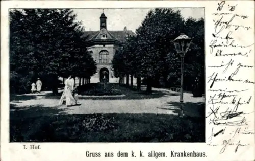 Ak Wien, Krankenhaus, I. Hof