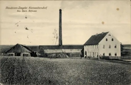 Ak Kleinwaltersdorf Freiberg im Kreis Mittelsachsen, Maschinenziegelei, Bes. Herm. Hofmann