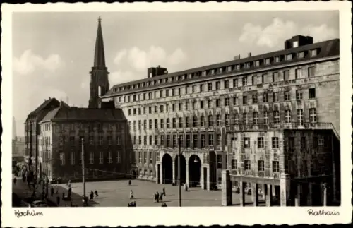 Ak Bochum im Ruhrgebiet, Rathaus