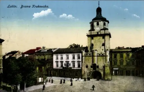 Ak Lublin Polen, Krakauer Tor