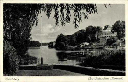 Ak Babelsberg Potsdam in Brandenburg, Am Polizeiheim Kurmark