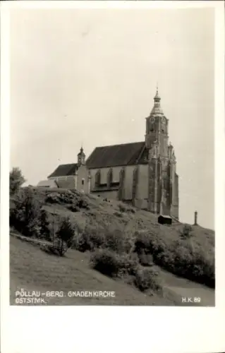 Ak Pöllau Steiermark, Gnadenkirche