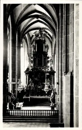 Ak Sankt Lambrecht Murau Steiermark, Stiftskirche, Hochaltar