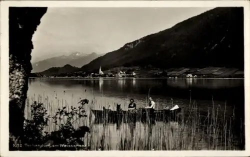 Ak Techendorf Weißensee in Kärnten, Panorama