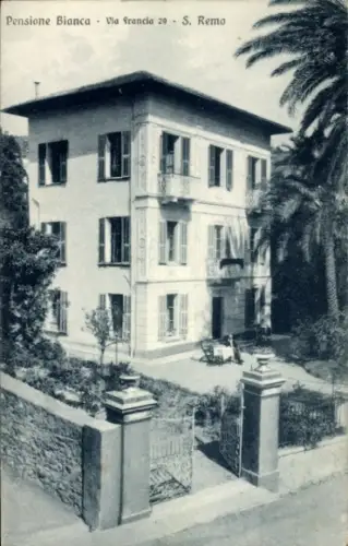 Ak San Remo Ligurien, Pension Bianca