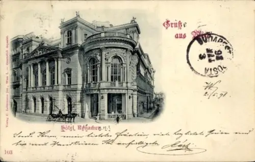 Ak Wien 1 Innere Stadt, Hotel Ronacher