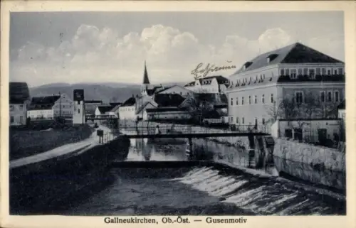 Ak Gallneukirchen Oberösterreich, Gusenmotiv