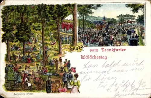 Litho Frankfurt am Main, Wäldchestag