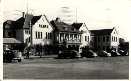 Foto Ak Windhoek Windhuk Namibia Deutsch Südwestafrika, Häuser, Autos