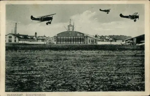 Ak Soesterberg Utrecht Niederlande, Vliegkamp