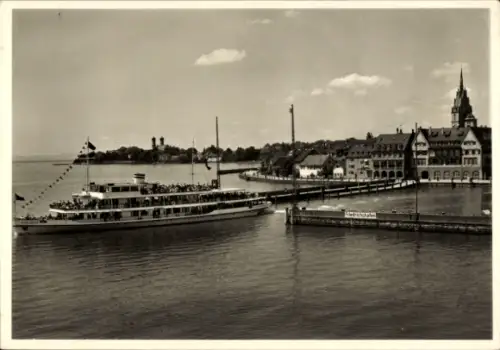 Ak Friedrichshafen am Bodensee, Ausflugsdapfer