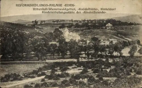 Ak Wien 14 Penzing Hütteldorf, Kindererholungsstätte der Kinderfreunde