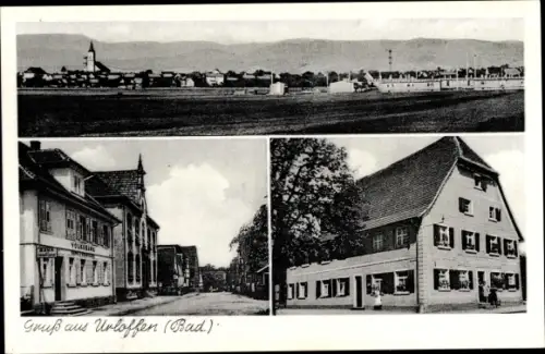 Ak Urloffen Appenweier in Baden Schwarzwald, Gasthaus zur Krone, Totalansicht