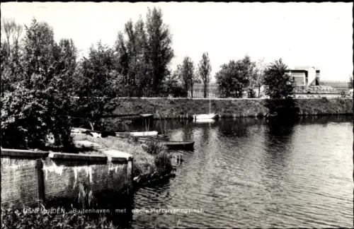 Ak Genemuiden Overijssel, Buitenhaven met rioolwaterzuiveringsinst