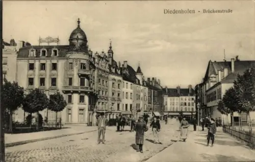 Ak Thionville Diedenhofen Lothringen Moselle, Brückenstraße