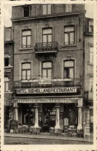 Ak Spa Wallonien Lüttich, Hotel Oud Holland, Restaurant