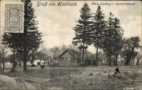 Ak Haimbuch Haidershofen in Niederösterreich, Alois Ludweys Gastwirtschaft