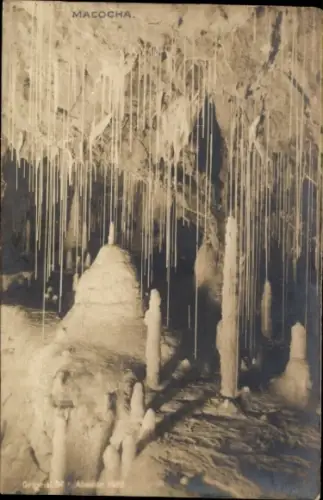 Ak Vilémovice u Macochy Südmähren, Macocha, Stiefmutterschlucht