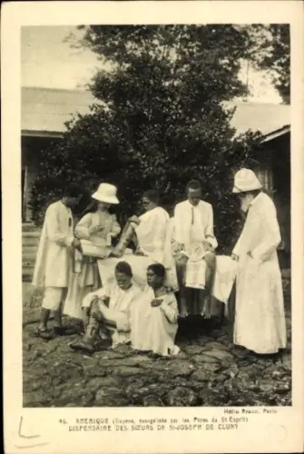 Ak Guyana, Dispensaire des Soeurs de St. Jospeh de Cluny, Missionare 