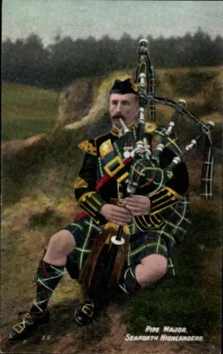 Ak Pipe Major, Seaforth Highlanders