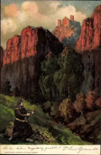 Künstler Ak Tannhäuser, Dresdner Margarittentag, 13. Mai 1911