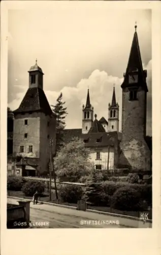 Ak Leoben Steiermark, Stiftseingang