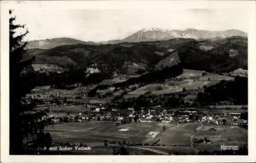 Ak Krieglach Steiermark, Gesamtansicht