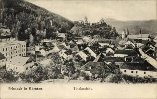 Ak Friesach in Kärnten, Gesamtansicht